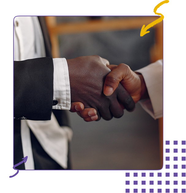 Picture of five (5) girls interacting with an iPad